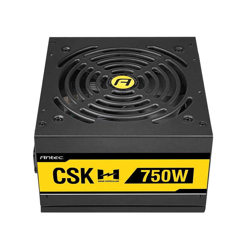ANTEC CSK 750H 750 WATT 80 PLUS BRONZE CERTIFICATION SEMI MODULAR PSU ANTEC CSK 750H 750 WATT 80 PLUS BRONZE CERTIFICATION SEMI MODULAR PSU