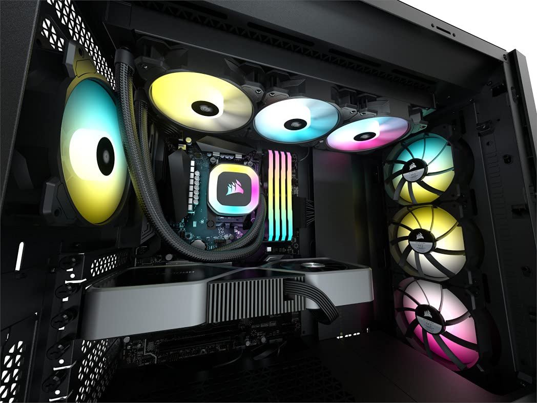 Corsair H150 RGB All in one 360MM CPU Liquid Cooler (Black) CW-9060054-WW