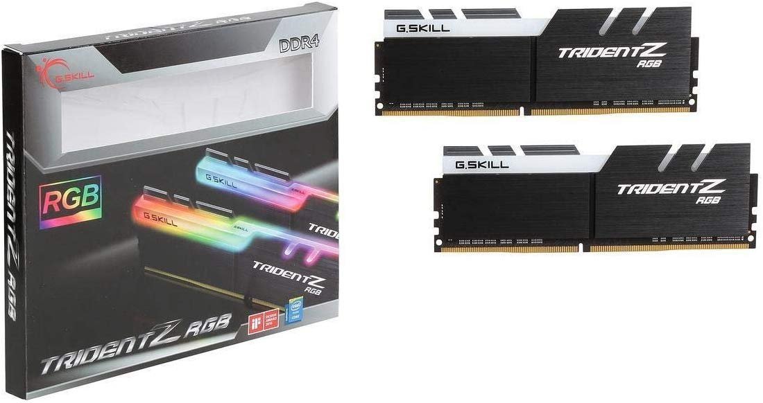 G.SKILL Trident Z Series 16GB (2x8GB) 3200 MHz DDR4 Memory F4-3200C15D-16GTZ G.SKILL Trident Z Series 16GB (2x8GB) 3200 MHz DDR4 Memory F4-3200C15D-16GTZ