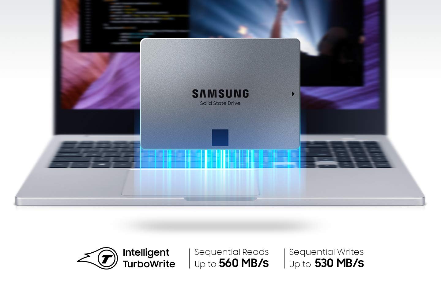 SAMSUNG 870 QVO 2.5 inch 1TB SATA III Internal SSD MZ-77Q1T0BW