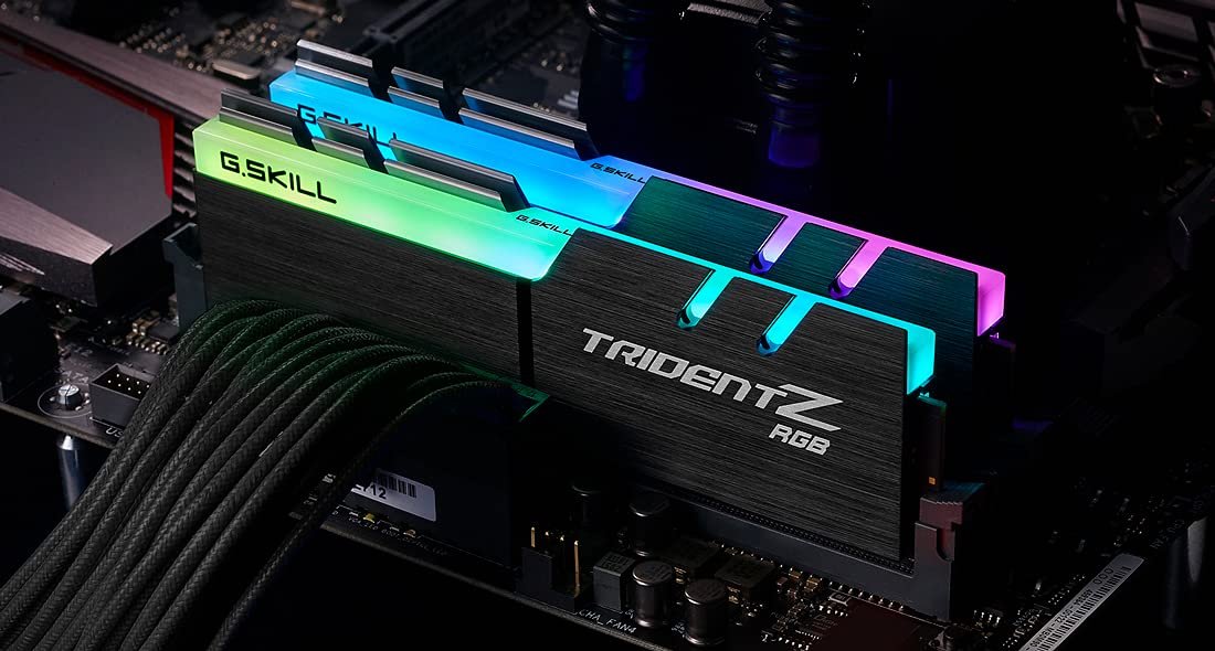 G.skill Trident Z RGB Series 32GB (4x8GB) 3600 MHz DDR4 Memory F4-3600C16Q-32GTZRC G.skill Trident Z RGB Series 32GB (4x8GB) 3600 MHz DDR4 Memory F4-3600C16Q-32GTZRC