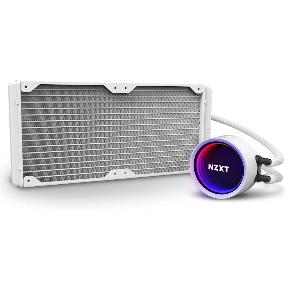 NZXT Kraken X63 RGB 280mm White Liquid Cooler RL-KRX63-RW NZXT Kraken X63 RGB 280mm White Liquid Cooler RL-KRX63-RW