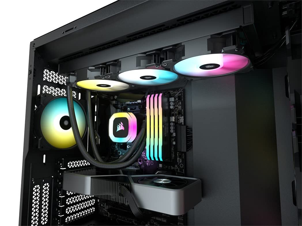 Corsair H150 RGB All in one 360MM CPU Liquid Cooler (Black) CW-9060054-WW