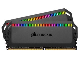 CORSAIR Dominator Platinum RGB 16GB (2 x 8GB) 3466MHz DDR4 Desktop Memory CMT16GX4M2C3466C16 CORSAIR Dominator Platinum RGB 16GB (2 x 8GB) 3466MHz DDR4 Desktop Memory CMT16GX4M2C3466C16
