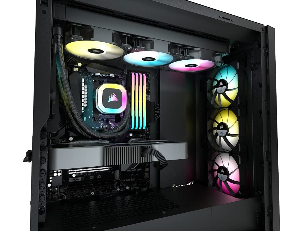 Corsair H150 RGB All in one 360MM CPU Liquid Cooler (Black) CW-9060054-WW