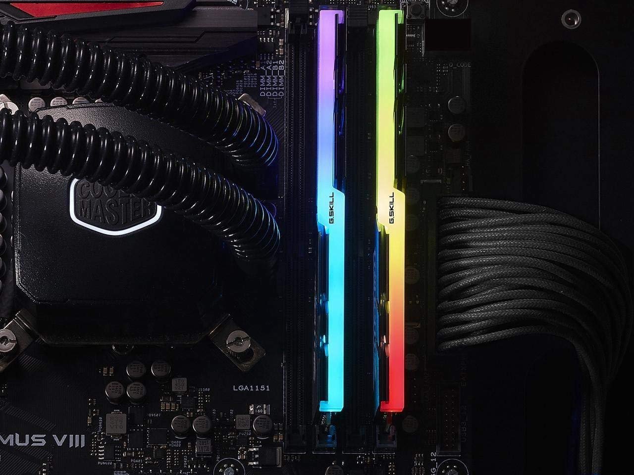 G.SKILL Trident Z Series 16GB (2x8GB) 3200 MHz DDR4 Memory F4-3200C15D-16GTZ G.SKILL Trident Z Series 16GB (2x8GB) 3200 MHz DDR4 Memory F4-3200C15D-16GTZ