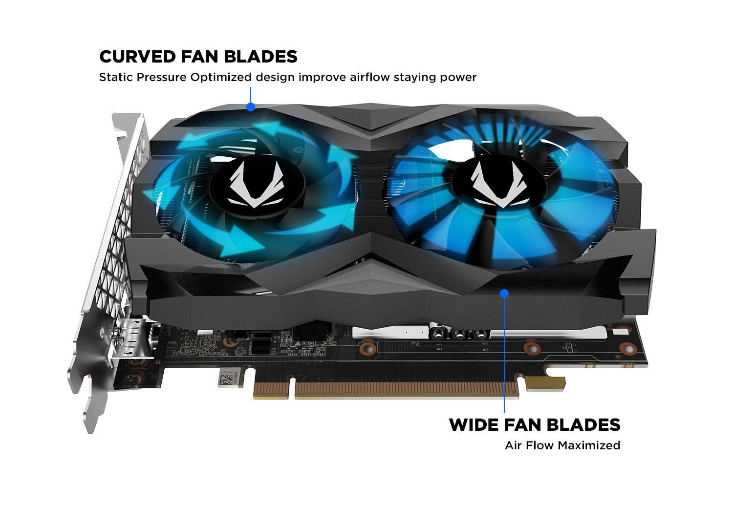 ZOTAC GAMING GeForce GTX 1660 SUPER Twin Fan 6GB GDDR6 192-bit Gaming Graphics Card ZT-T16620F-10L