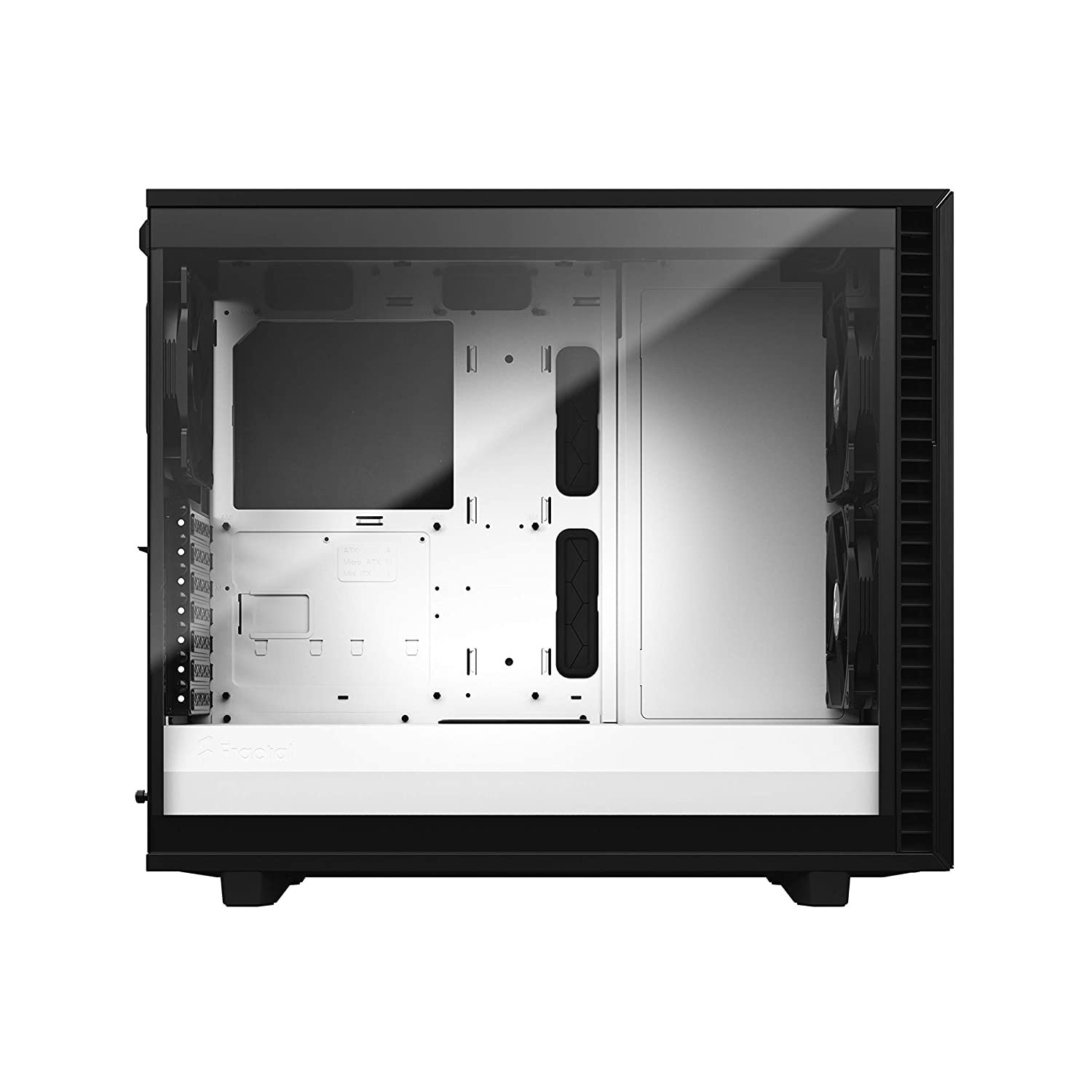 Fractal Design DEFINE 7 CLEAR (E-ATX) Mid Tower White Cabinet With Tempered Glass Side Panel FD-C-DEF7A-06 Fractal Design DEFINE 7 CLEAR (E-ATX) Mid Tower White Cabinet With Tempered Glass Side Panel FD-C-DEF7A-06