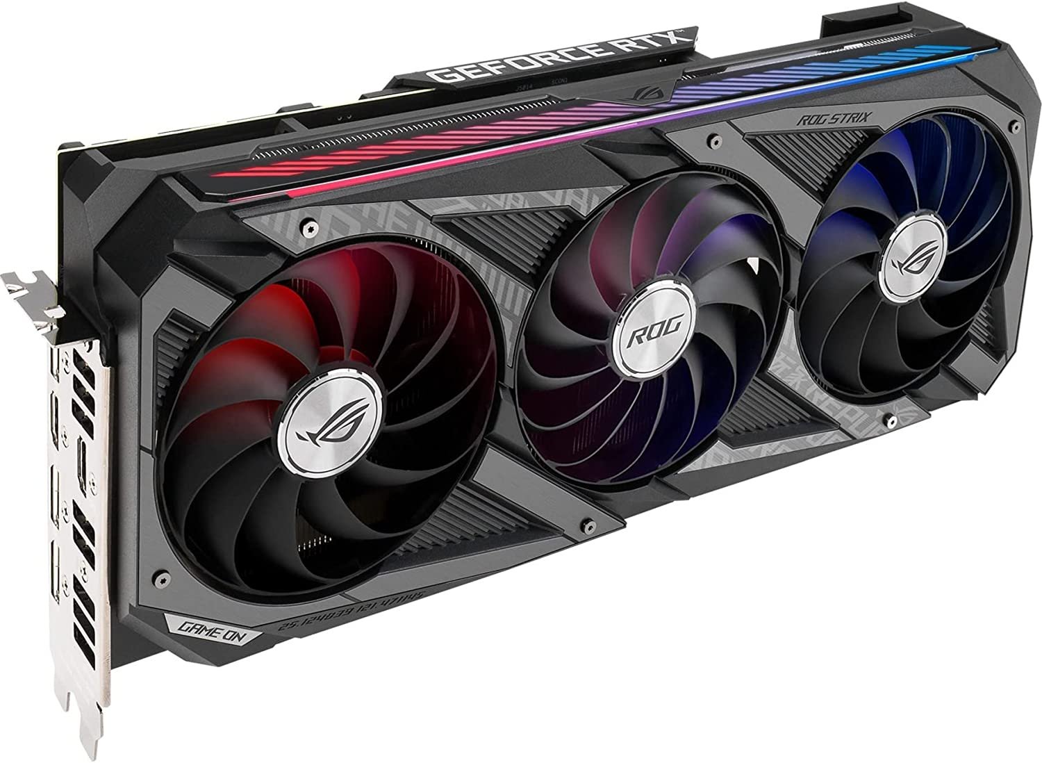 ASUS ROG Strix GeForce RTX 3060 Ti V2 OC Edition 8GB GDDR6 with LHR Graphic Card ROG-STRIX-RTX3060TI-O8G-V2-Gaming ASUS ROG Strix GeForce RTX 3060 Ti V2 OC Edition 8GB GDDR6 with LHR Graphic Card ROG-STRIX-RTX3060TI-O8G-V2-Gaming
