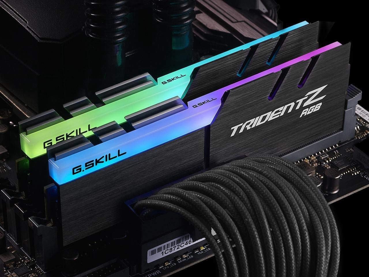 G.SKILL Trident Z Series 16GB (2x8GB) 3200 MHz DDR4 Memory F4-3200C15D-16GTZ G.SKILL Trident Z Series 16GB (2x8GB) 3200 MHz DDR4 Memory F4-3200C15D-16GTZ