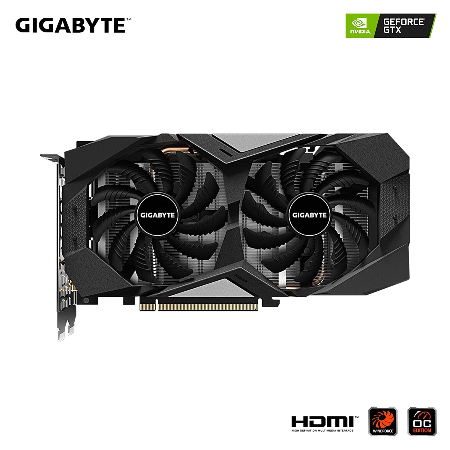 Gigabyte GeForce GTX 1660 Ti D6 6G 6GB GDDR6 Graphics Card GV-N166TD6-6GD Gigabyte GeForce GTX 1660 Ti D6 6G 6GB GDDR6 Graphics Card GV-N166TD6-6GD