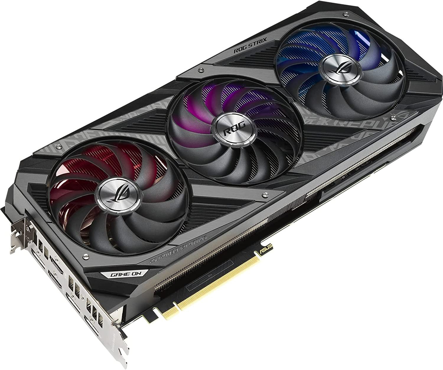 ASUS ROG Strix GeForce RTX 3060 Ti V2 OC Edition 8GB GDDR6 with LHR Graphic Card ROG-STRIX-RTX3060TI-O8G-V2-Gaming ASUS ROG Strix GeForce RTX 3060 Ti V2 OC Edition 8GB GDDR6 with LHR Graphic Card ROG-STRIX-RTX3060TI-O8G-V2-Gaming