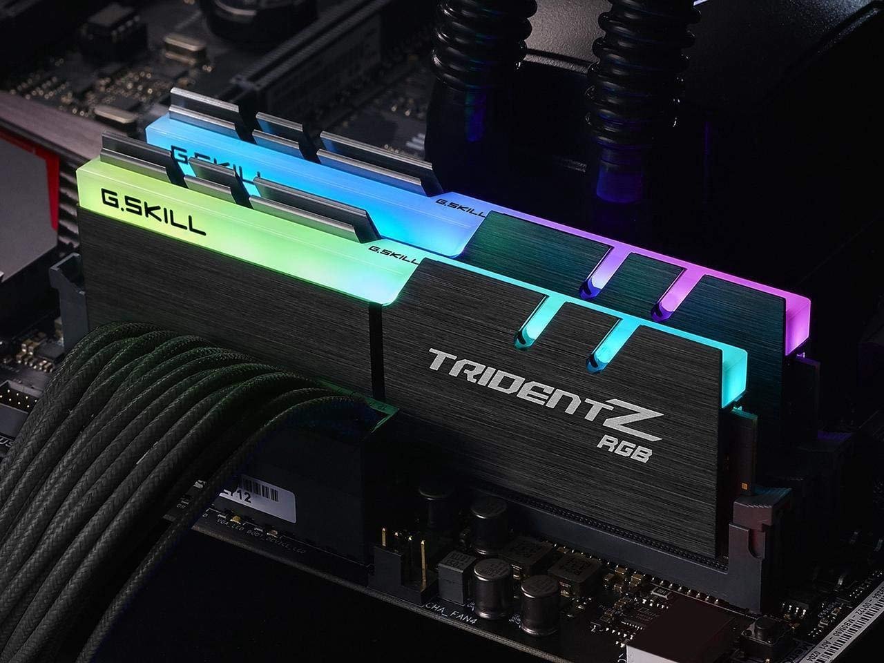 G.SKILL Trident Z Series 16GB (2x8GB) 3200 MHz DDR4 Memory F4-3200C15D-16GTZ G.SKILL Trident Z Series 16GB (2x8GB) 3200 MHz DDR4 Memory F4-3200C15D-16GTZ
