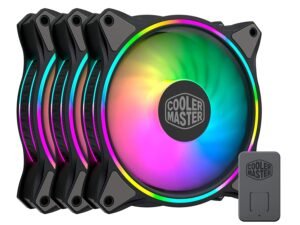 Cooler Master MasterFan MF120 Halo ARGB Cabinet Fan Triple Pack MFL-B2DN-183PA-R1 Cooler Master MasterFan MF120 Halo ARGB Cabinet Fan Triple Pack MFL-B2DN-183PA-R1