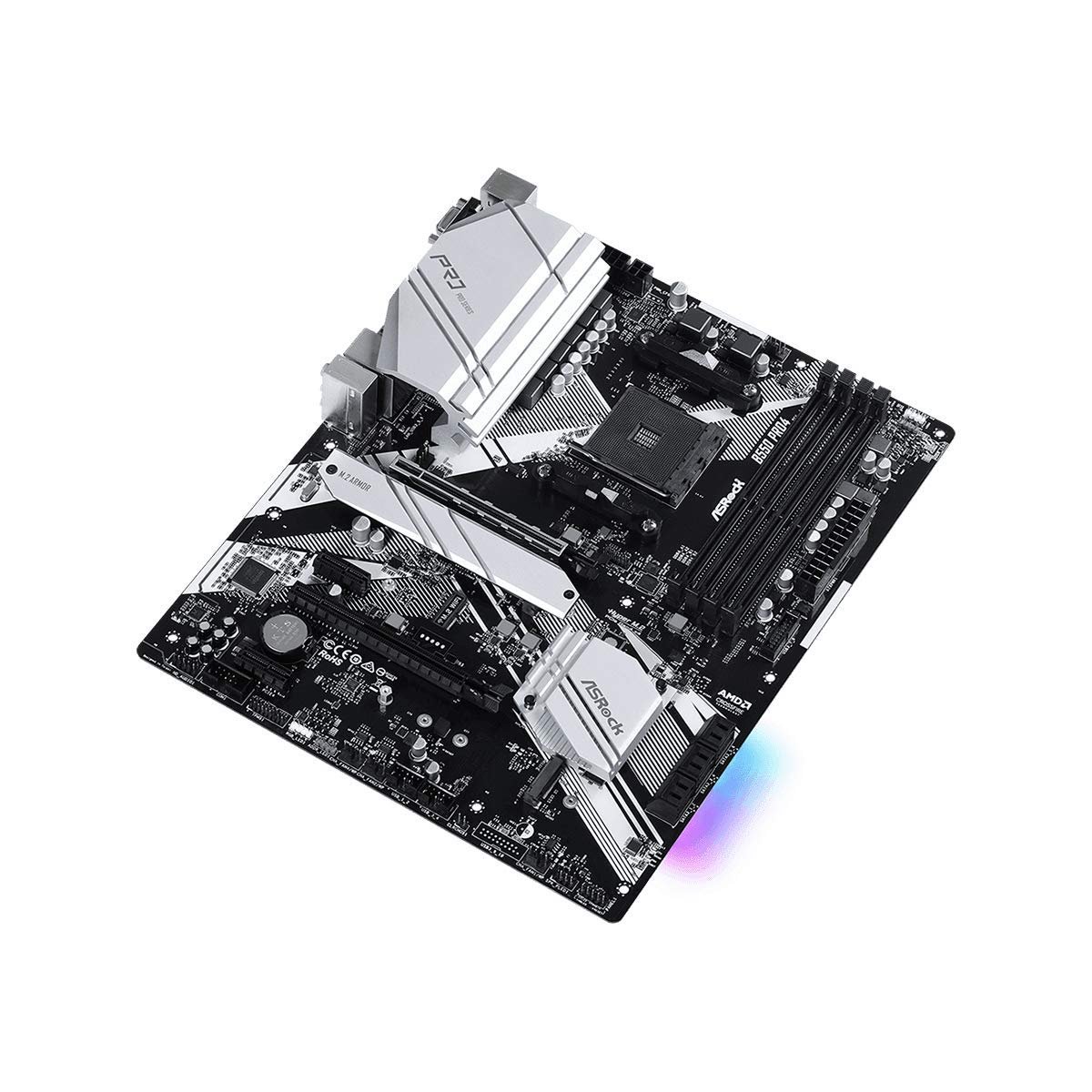 ASRock B550 PRO4 AMD AM4 ATX Motherboard ASRock B550 PRO4 AMD AM4 ATX Motherboard