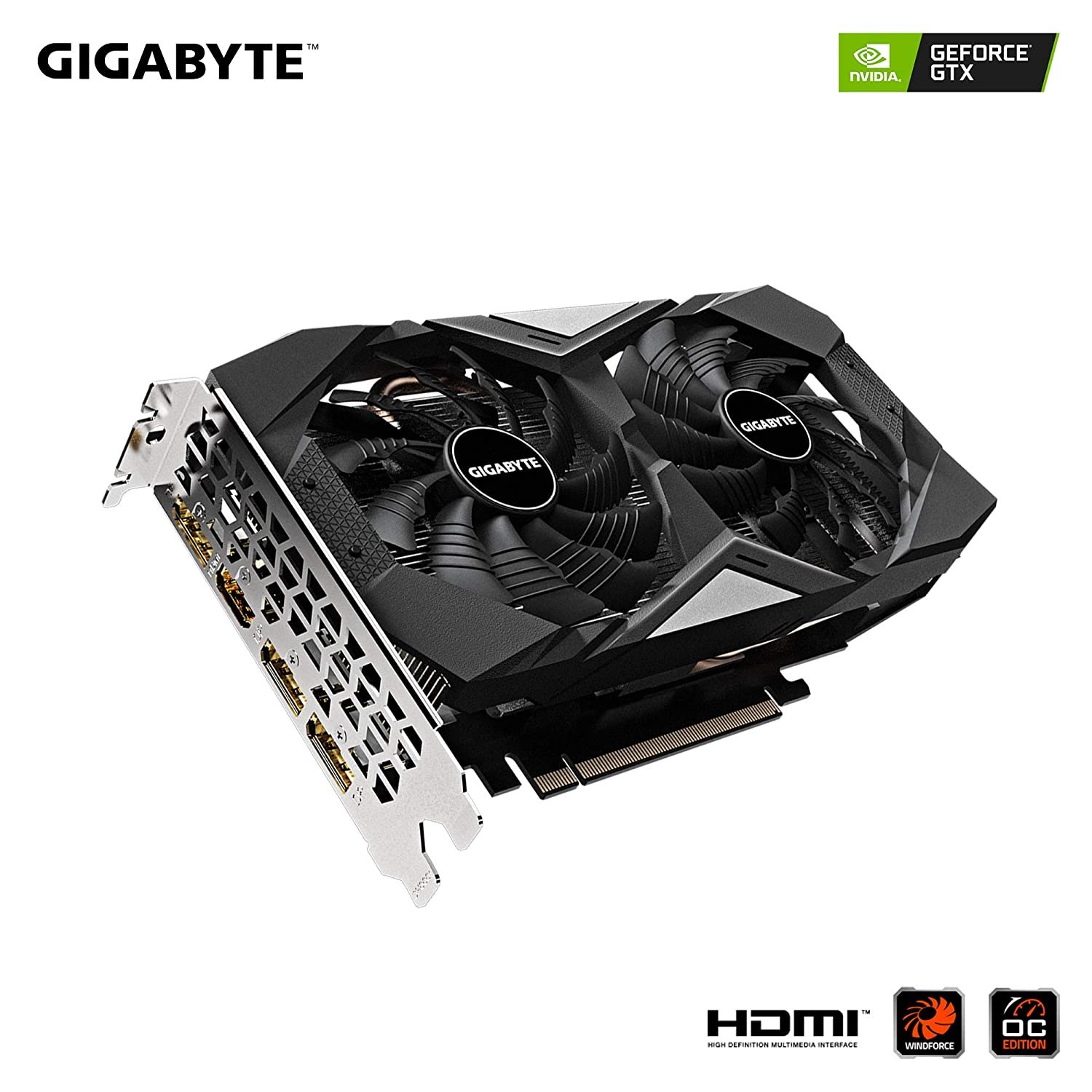 Gigabyte GeForce GTX 1660 Ti D6 6G 6GB GDDR6 Graphics Card GV-N166TD6-6GD Gigabyte GeForce GTX 1660 Ti D6 6G 6GB GDDR6 Graphics Card GV-N166TD6-6GD