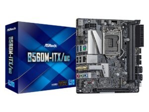 ASRock B560M-ITX/AC LGA 1200 Intel B560 Mini ITX Motherboard ASRock B560M-ITX/AC LGA 1200 Intel B560 Mini ITX Motherboard