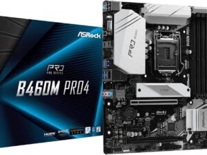 ASROCK B460M PRO4 MOTHERBOARD (INTEL SOCKET 1200/10TH GENERATION CORE SERIES CPU/MAX 128GB DDR4 2933MHZ MEMORY) ASROCK B460M PRO4 MOTHERBOARD (INTEL SOCKET 1200/10TH GENERATION CORE SERIES CPU/MAX 128GB DDR4 2933MHZ MEMORY)