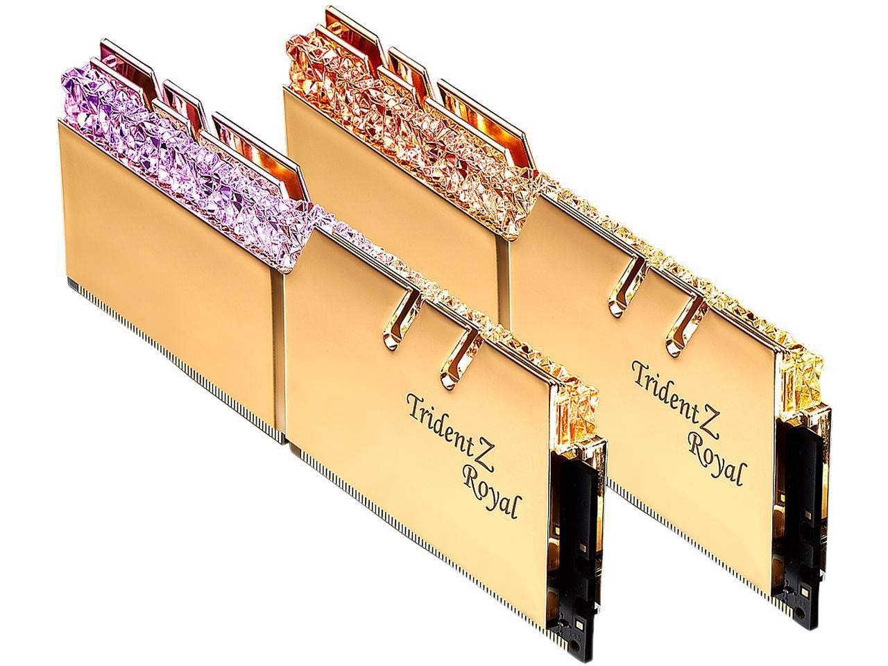 G.Skill Trident Z Royal Gold 16 GB (2 x 8GB) 3600 MHz DDR4 Memory F4-3600C17D-16GTRG