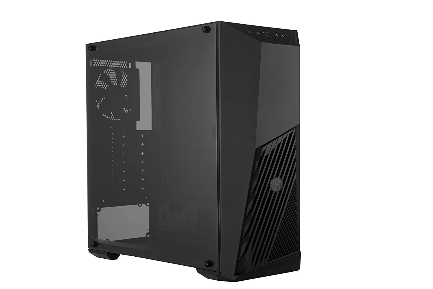 Cooler Master MasterBox K501L RGB (ATX) Mid Tower Black Cabinet With Tempered Side Panel MCB-K501L-KGNN-SR1 Cooler Master MasterBox K501L RGB (ATX) Mid Tower Black Cabinet With Tempered Side Panel MCB-K501L-KGNN-SR1