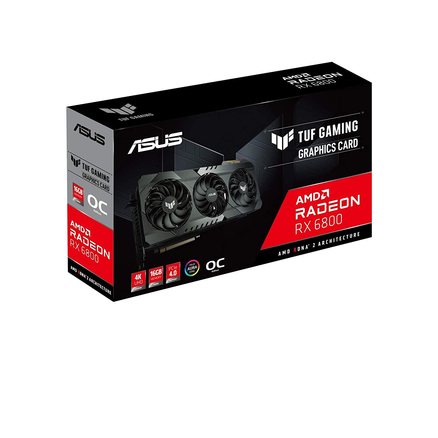 ASUS TUF Gaming Radeon RX 6800 OC Edition 16GB GDDR6 Graphic Card