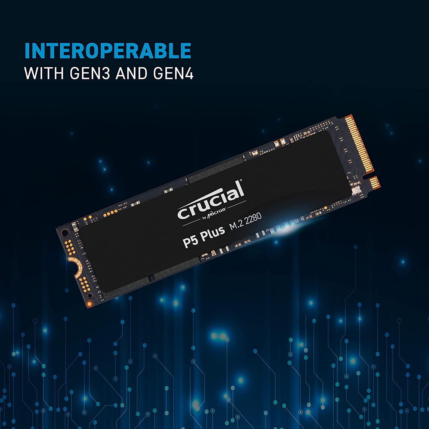 Crucial 2TB P5 NVMe PCIe M.2 Internal SSD CT2000P5SSD8