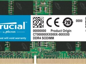 Crucial 16GB 2666MHz DDR4 SODIMM 260 Pin Laptop Memory CT16G4SFRA266 Crucial 16GB 2666MHz DDR4 SODIMM 260 Pin Laptop Memory CT16G4SFRA266