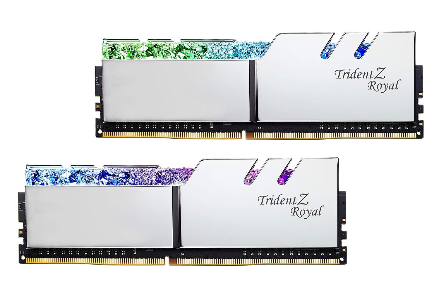 G.skill TZ Royal Silver Series 16GB (2x8GB) 4000 MHz DDR4 Memory F4-4000C18D-16GTRS