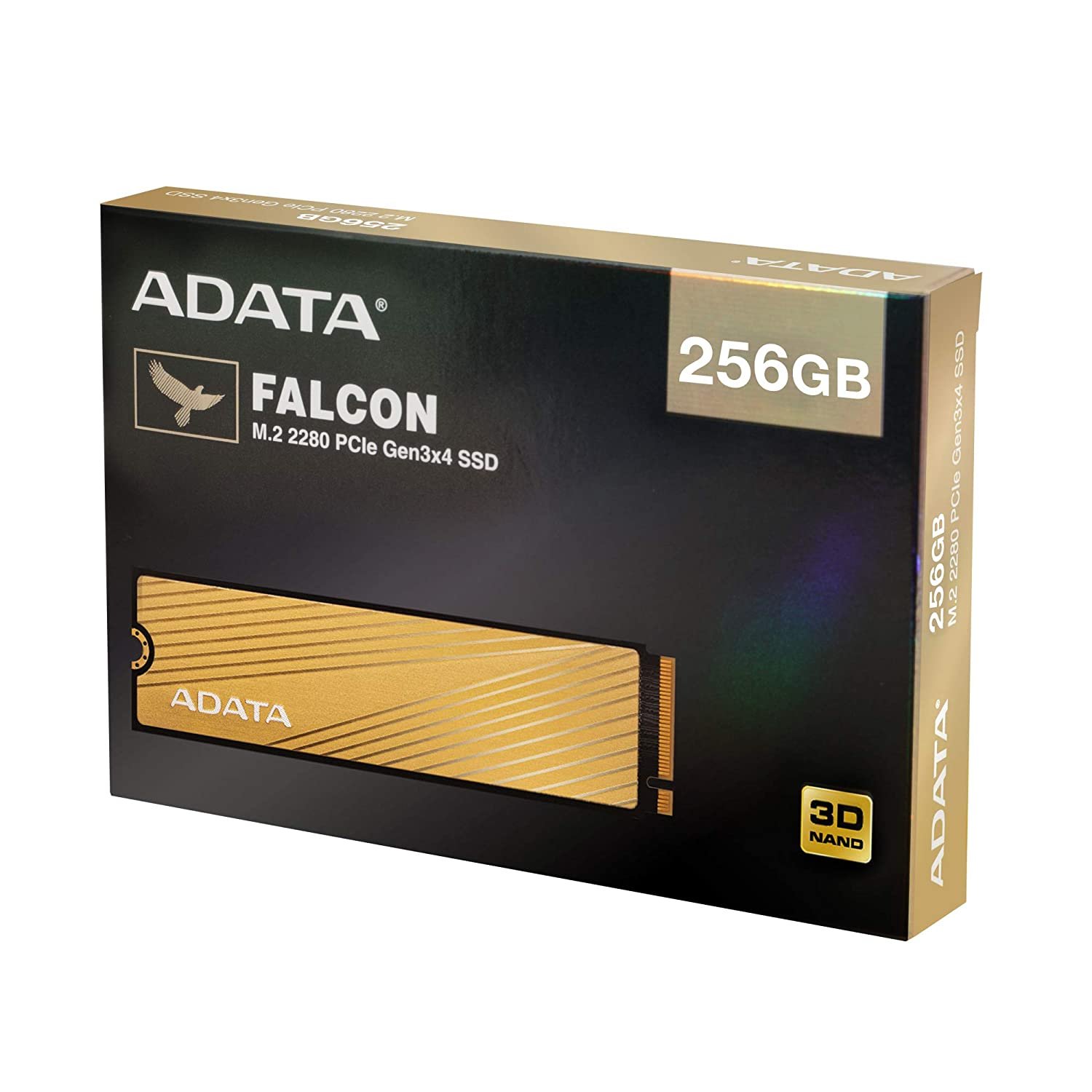 ADATA FALCON 256GB PCIe Gen3x4 M.2 2280 Solid State Drive AFALCON-256G-C ADATA FALCON 256GB PCIe Gen3x4 M.2 2280 Solid State Drive AFALCON-256G-C