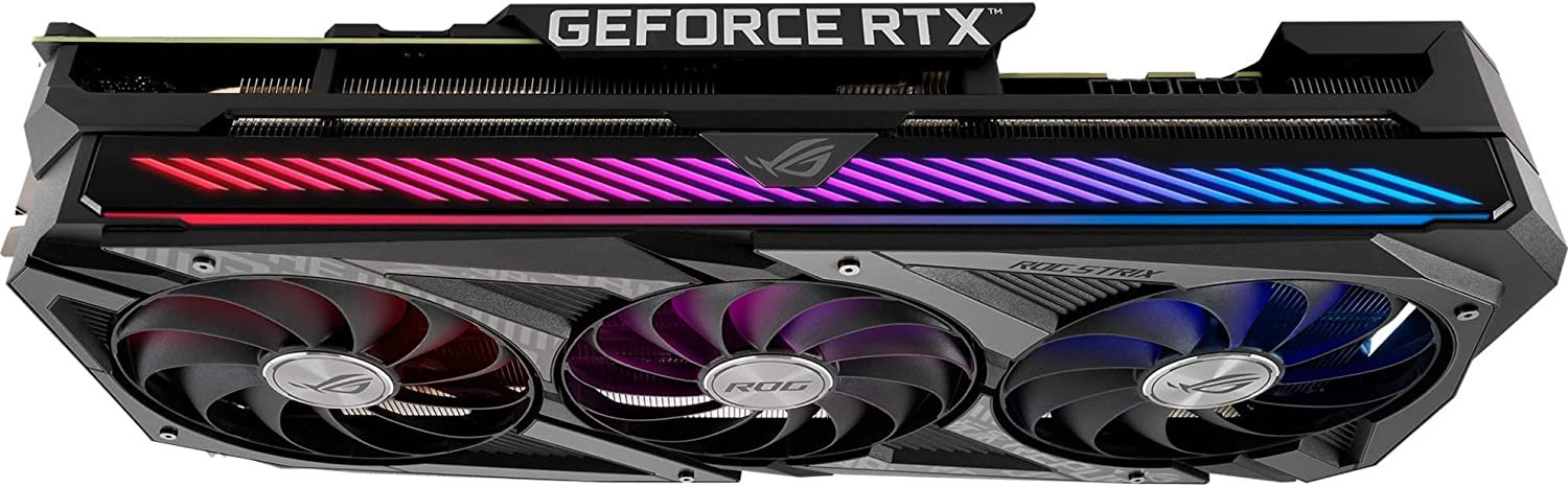 ASUS ROG Strix GeForce RTX 3060 Ti V2 OC Edition 8GB GDDR6 with LHR Graphic Card ROG-STRIX-RTX3060TI-O8G-V2-Gaming ASUS ROG Strix GeForce RTX 3060 Ti V2 OC Edition 8GB GDDR6 with LHR Graphic Card ROG-STRIX-RTX3060TI-O8G-V2-Gaming