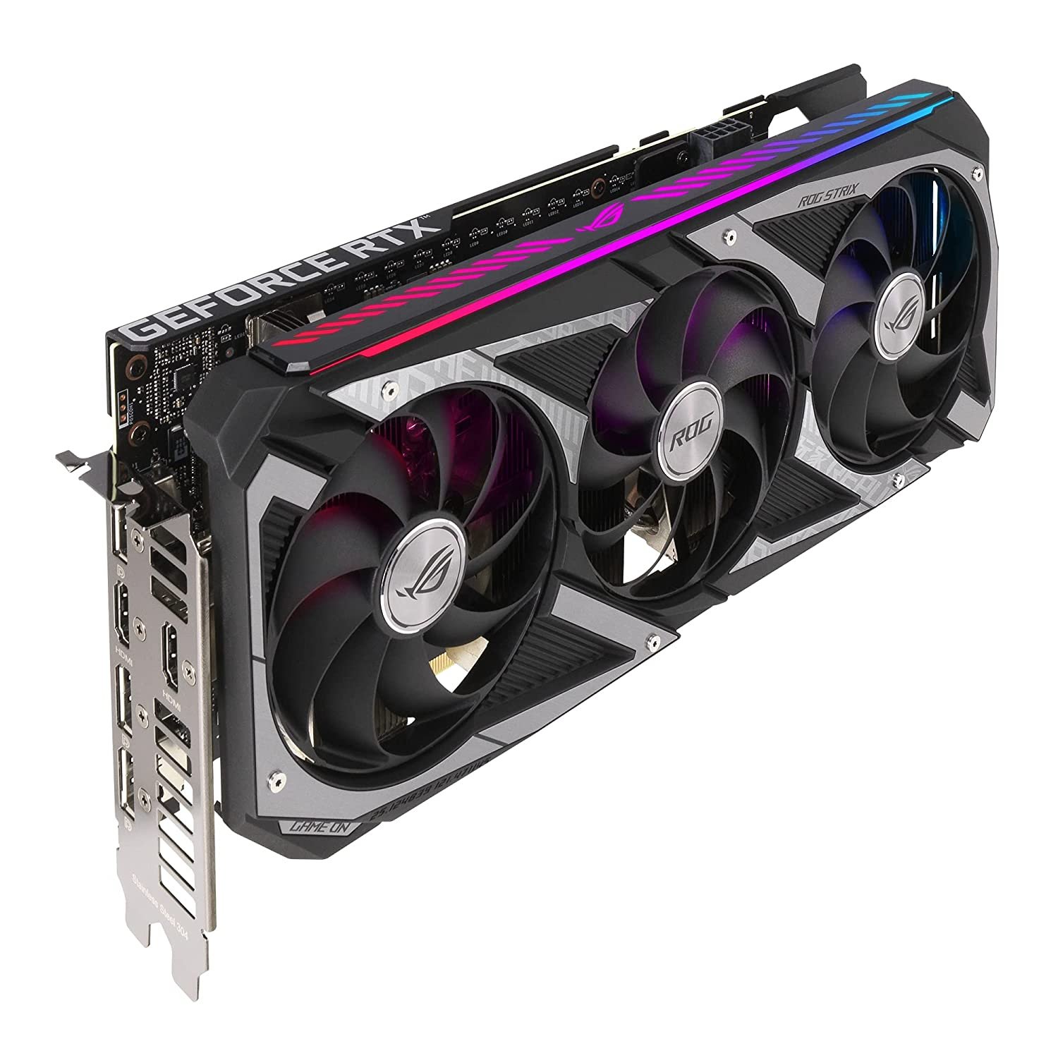 Asus ROG Strix RTX 3060 V2 LHR 12GB Gaming Graphics Card ROG-STRIX-RTX3060-12G-V2-Gaming Asus ROG Strix RTX 3060 V2 LHR 12GB Gaming Graphics Card ROG-STRIX-RTX3060-12G-V2-Gaming