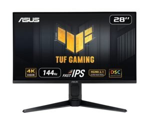 ASUS TUF Gaming VG28UQL1A Gaming Monitor (1ms Response Time, 144Hz Refresh Rate, Frameless 4K UHD IPS Panel, Speakers) ASUS TUF Gaming VG28UQL1A Gaming Monitor (1ms Response Time, 144Hz Refresh Rate, Frameless 4K UHD IPS Panel, Speakers)
