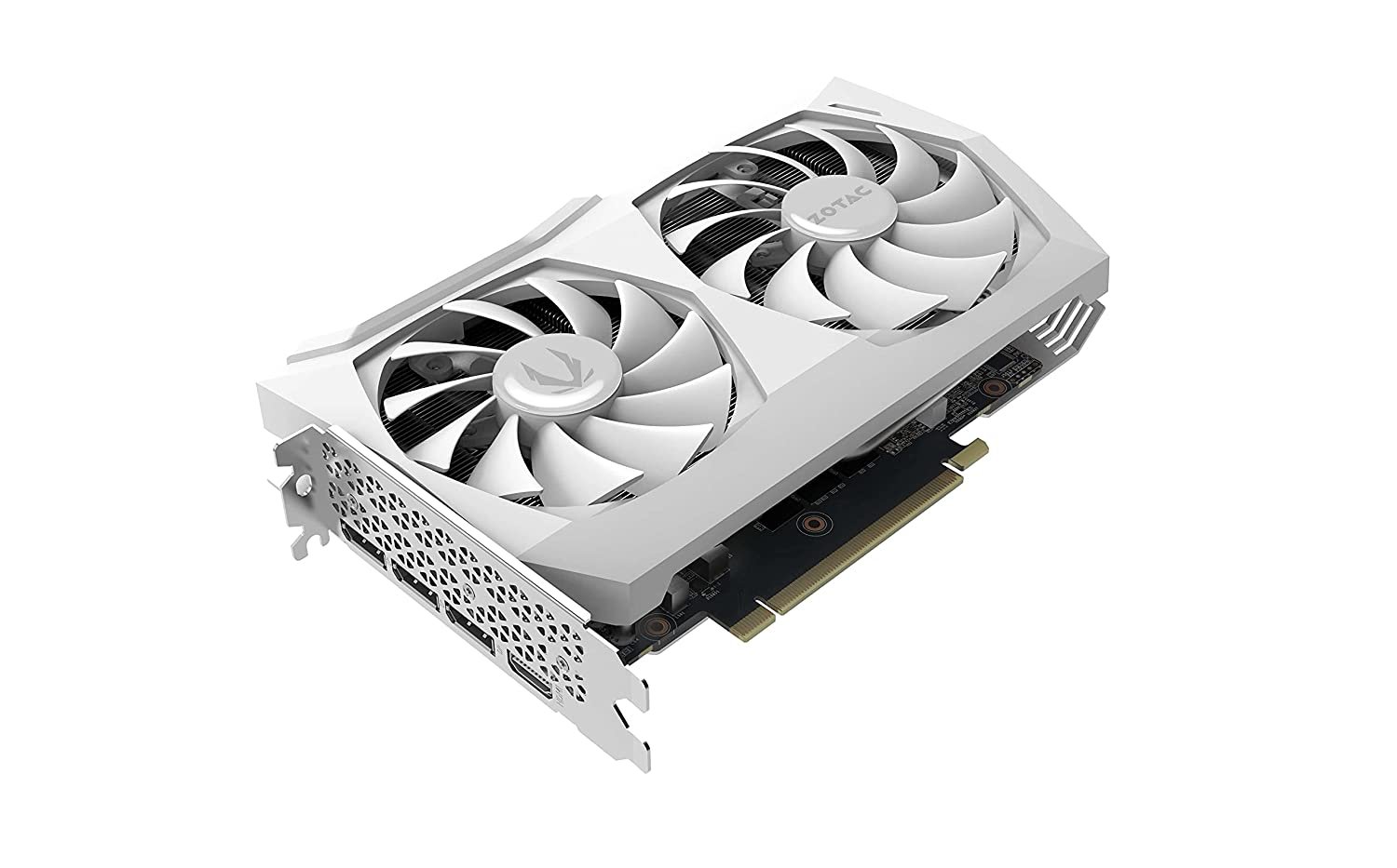 ZOTAC GAMING GeForce RTX 3060 Ti AMP White Edition LHR Graphic Card ZT-A30610F-10PLHR