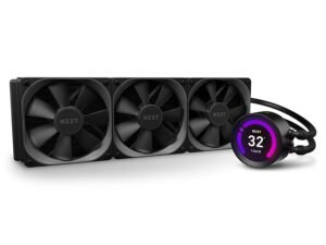 NZXT KRAKEN Z73 All in one 360MM CPU Liquid Cooler With LCD DISPLAY RL-KRZ73-01 NZXT KRAKEN Z73 All in one 360MM CPU Liquid Cooler With LCD DISPLAY RL-KRZ73-01