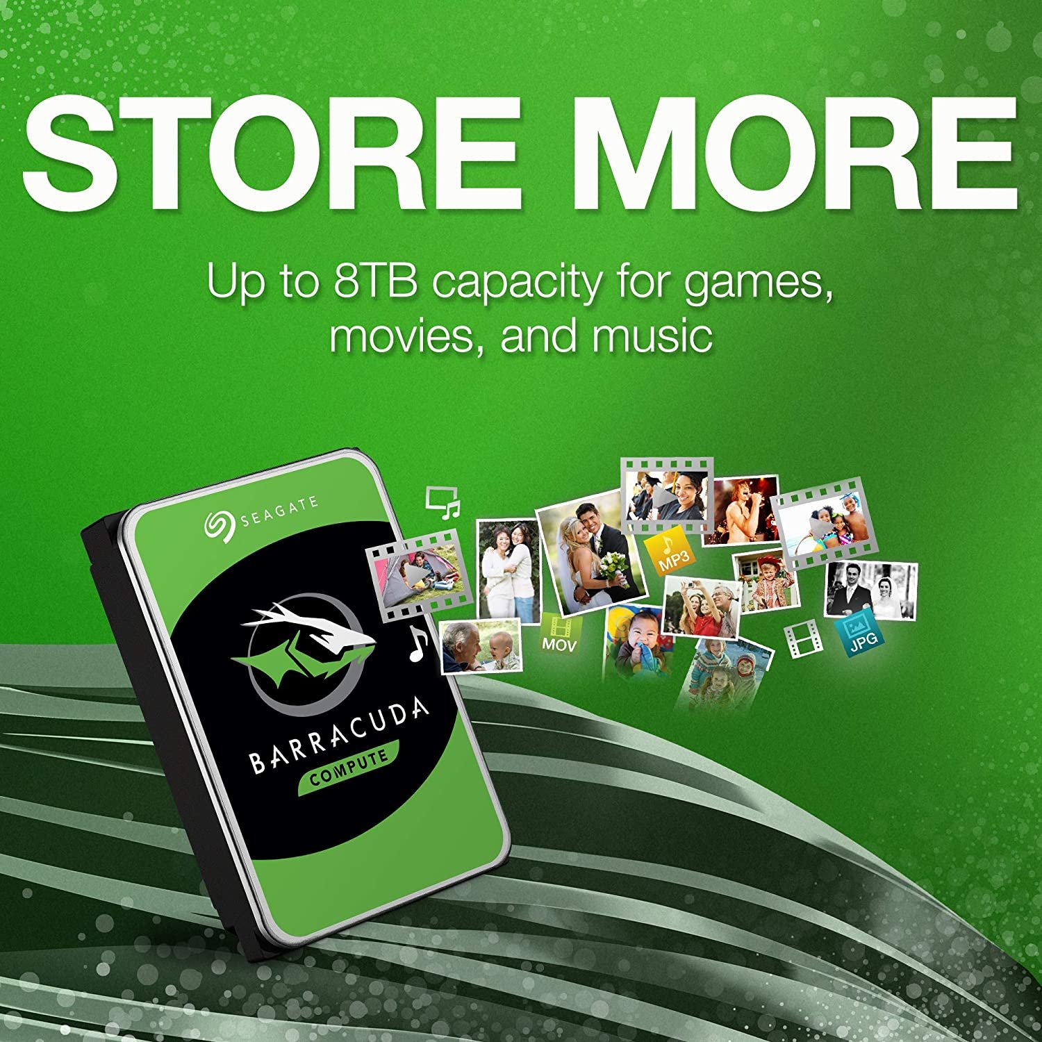 Seagate BarraCuda ST1000DM010 1TB HDD Seagate BarraCuda ST1000DM010 1TB HDD