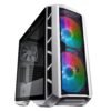 Cooler Master MasterCase H500P Mesh (E-ATX) Mid Tower White Cabinet With Tempered Glass Side Panel With RGB Controller MCM-H500P-WGNN-S00