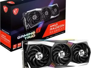 MSI Radeon RX 6800 XT Gaming Z Trio 16GB Gaming Graphics Card MSI Radeon RX 6800 XT Gaming Z Trio 16GB Gaming Graphics Card