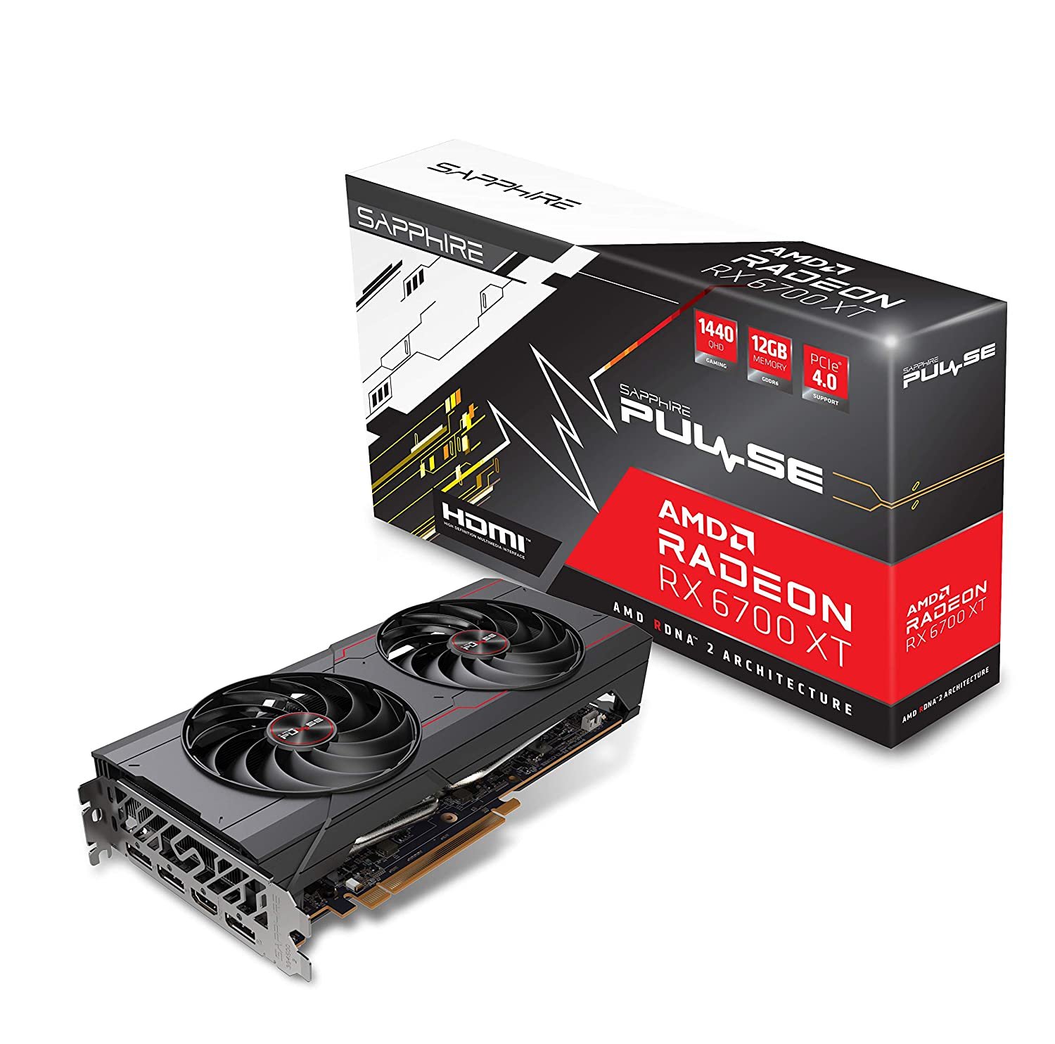 Sapphire Pulse AMD Radeon RX 5500 XT 8GB GDDR6 Graphics Card Sapphire Pulse AMD Radeon RX 5500 XT 8GB GDDR6 Graphics Card