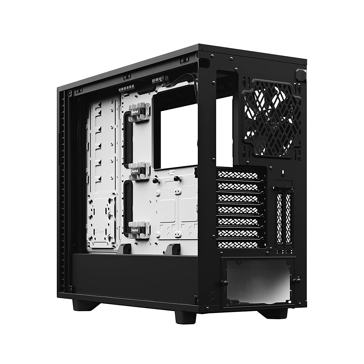 Fractal Design DEFINE 7 CLEAR (E-ATX) Mid Tower White Cabinet With Tempered Glass Side Panel FD-C-DEF7A-06 Fractal Design DEFINE 7 CLEAR (E-ATX) Mid Tower White Cabinet With Tempered Glass Side Panel FD-C-DEF7A-06