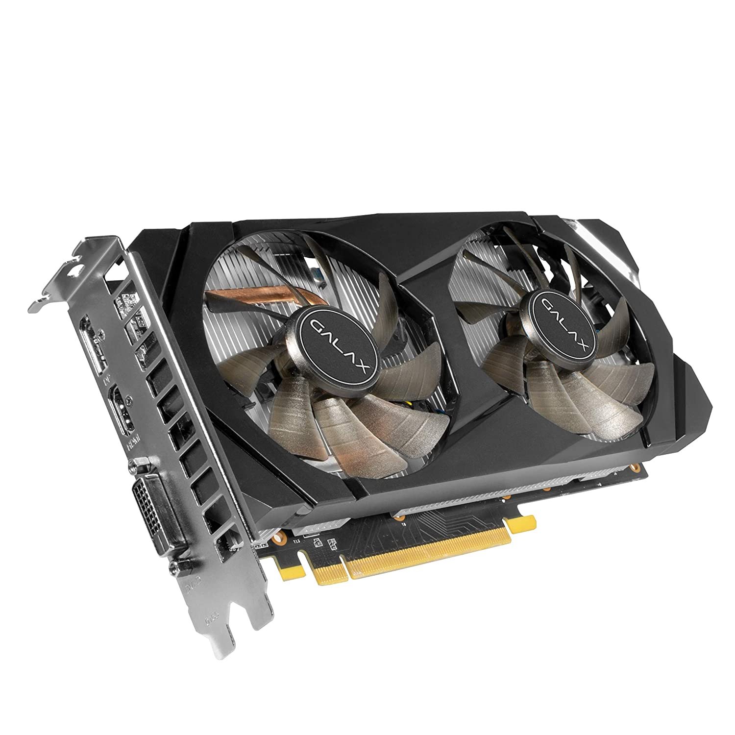 GALAX GeForce RTX 2060 (1-Click OC) 6GB GDDR6 Graphic Card 26NRL7HPX7OC GALAX GeForce RTX 2060 (1-Click OC) 6GB GDDR6 Graphic Card 26NRL7HPX7OC