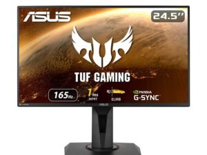 ASUS Tuf Gaming VG259QR 25 Inch Monitor (Adaptive Sync, 1ms Response Time, 165Hz, Frameless, FHD IPS Panel) ASUS Tuf Gaming VG259QR 25 Inch Monitor (Adaptive Sync, 1ms Response Time, 165Hz, Frameless, FHD IPS Panel)