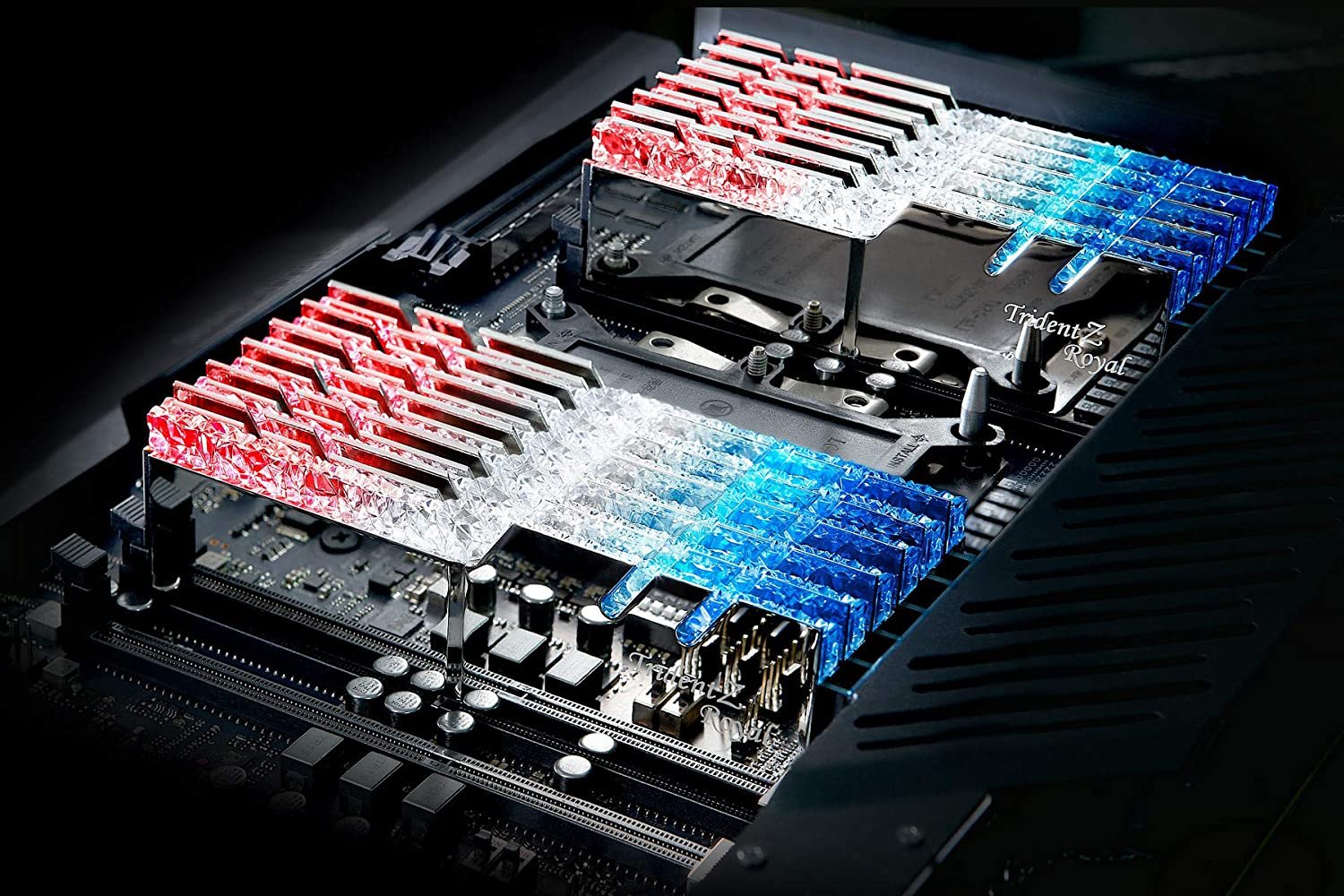 G.skill TZ Royal Silver Series 16GB (2x8GB) 4000 MHz DDR4 Memory F4-4000C18D-16GTRS
