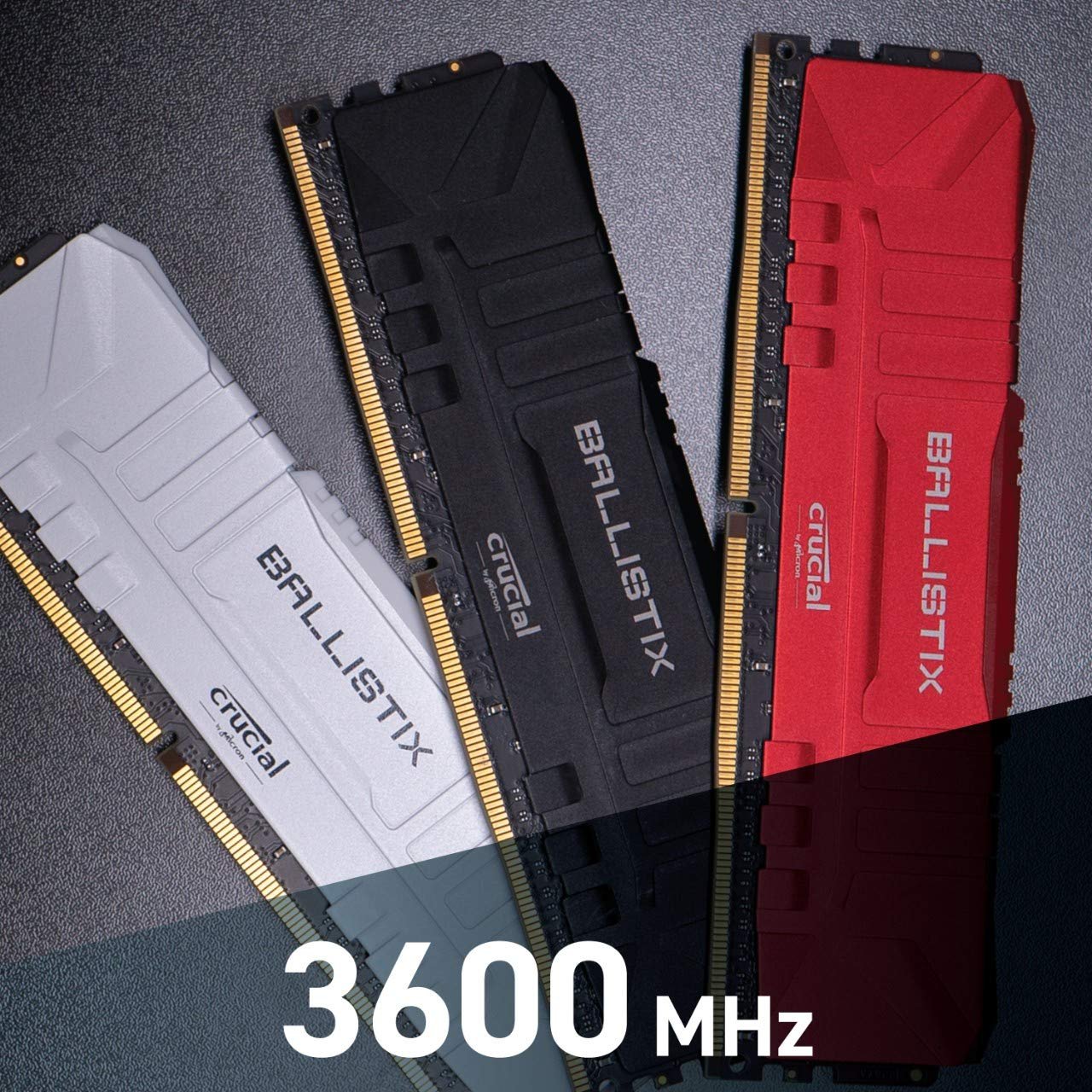Crucial Ballistix 8GB DDR4-3600 Desktop Gaming Memory (Black) BL8G36c16U4B Crucial Ballistix 8GB DDR4-3600 Desktop Gaming Memory (Black) BL8G36c16U4B