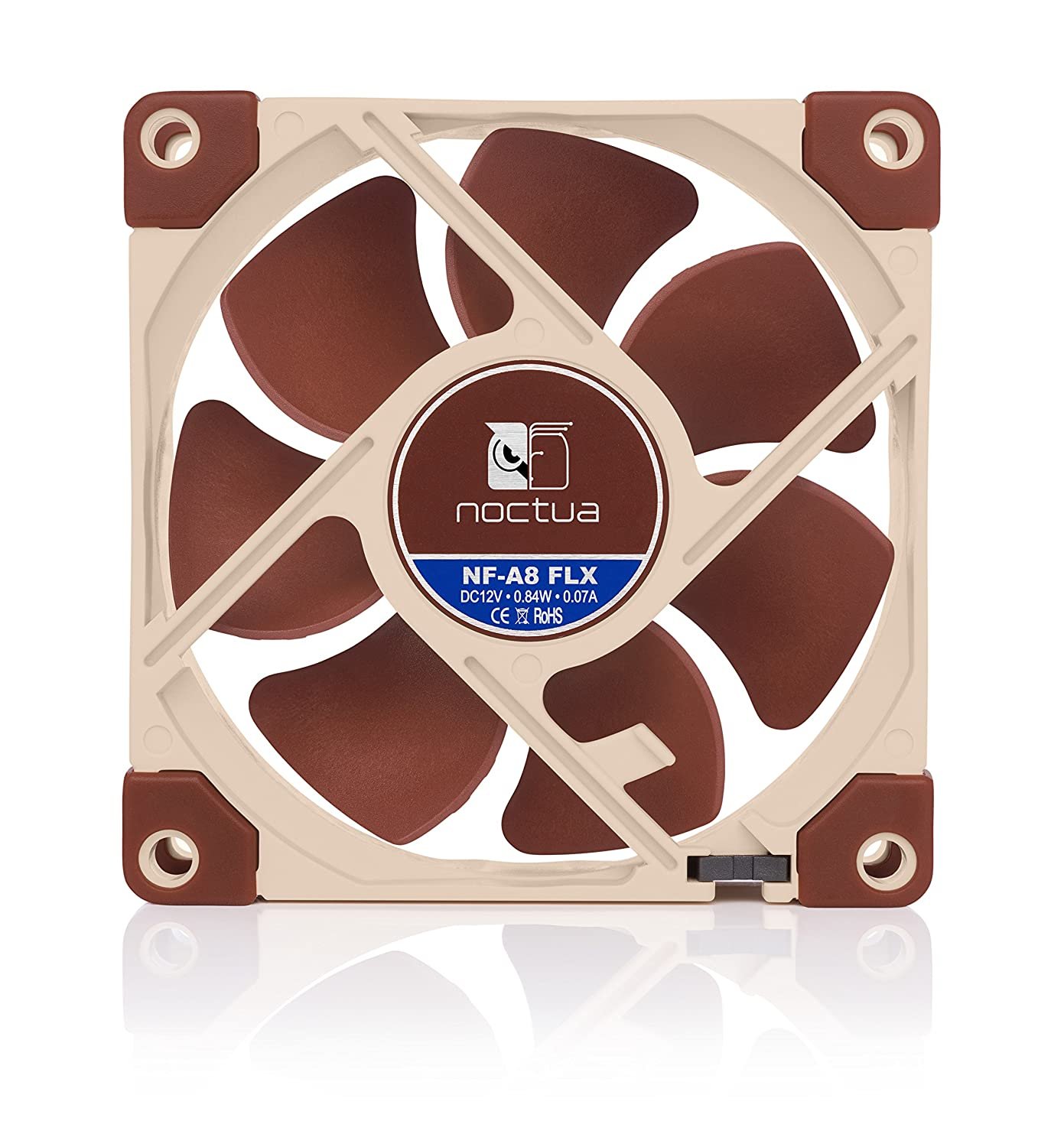 Noctua NF-A8 FLX Premium Quiet 3-Pin 80mm Brown Fan Noctua NF-A8 FLX Premium Quiet 3-Pin 80mm Brown Fan