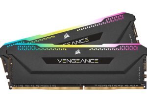 Corsair Vengeance RGB PRO SL Series 32GB (16GBx2) DDR4 3600MHz Black CMH32GX4M2Z3600C18 Desktop Ram Corsair Vengeance RGB PRO SL Series 32GB (16GBx2) DDR4 3600MHz Black CMH32GX4M2Z3600C18 Desktop Ram