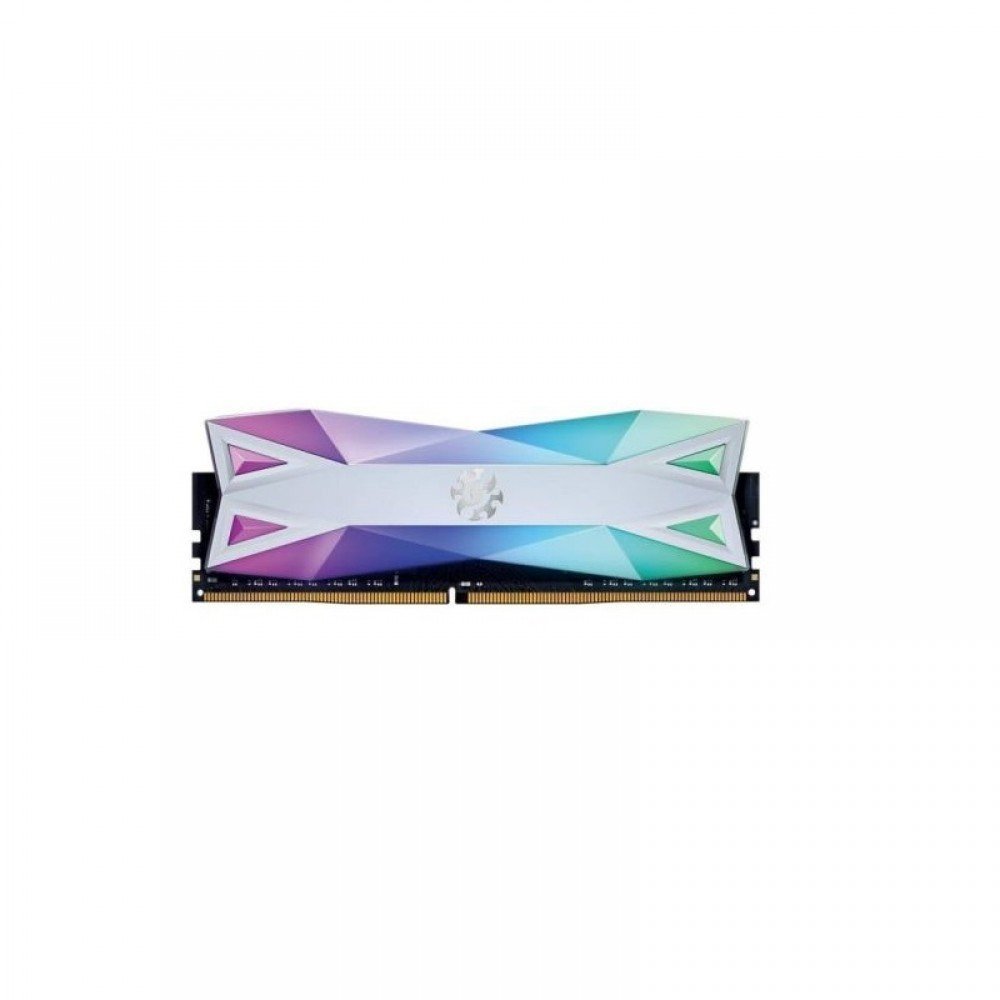 Adata XPG Spectrix D60G 16GB (8GB x 2) 3200MHz DDR4 RGB White Memory AX4U320038G16A-DW60 Adata XPG Spectrix D60G 16GB (8GB x 2) 3200MHz DDR4 RGB White Memory AX4U320038G16A-DW60