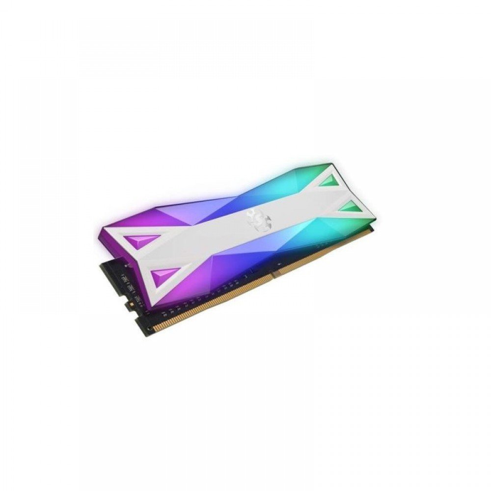 Adata XPG Spectrix D60G 16GB (8GB x 2) 3200MHz DDR4 RGB White Memory AX4U320038G16A-DW60 Adata XPG Spectrix D60G 16GB (8GB x 2) 3200MHz DDR4 RGB White Memory AX4U320038G16A-DW60