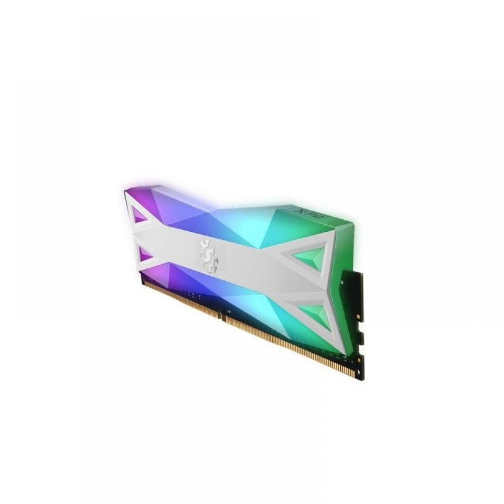 Adata XPG Spectrix D60G 16GB (8GB x 2) 3200MHz DDR4 RGB White Memory AX4U320038G16A-DW60 Adata XPG Spectrix D60G 16GB (8GB x 2) 3200MHz DDR4 RGB White Memory AX4U320038G16A-DW60