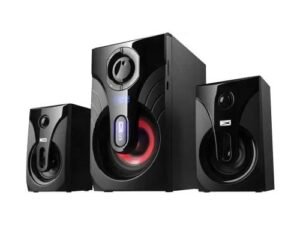 ALTEC LANSING AL-2.1-05 38 W Multimedia Bluetooth Home Theatre System Wired Subwoofer Soundbar Supports Bluetooth ALTEC LANSING AL-2.1-05 38 W Multimedia Bluetooth Home Theatre System Wired Subwoofer Soundbar Supports Bluetooth