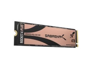 Sabrent 4TB Rocket 4 PLUS NVMe 4.0 Gen4 PCIe M.2 Internal SSD SB-RKT4P-4TB
